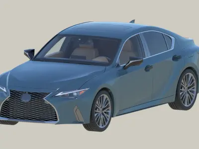 Lexus IS Car 3D model