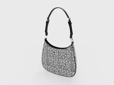 handbag-Prada Low-poly 3D model