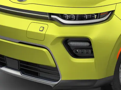 Kia Soul EV 2020 3D model