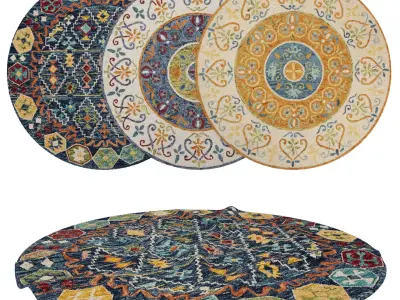 Rugs No 246 Low-poly 3D model