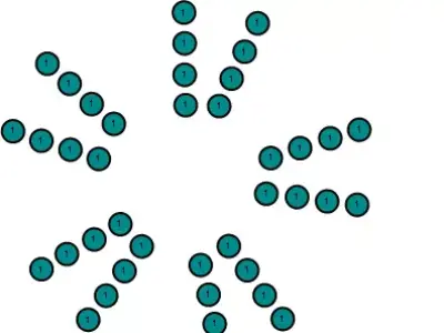 Golden Blossom Pendant with Ruby Petals 3D print model