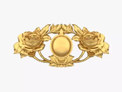 Classic decor ornament 238 3D model