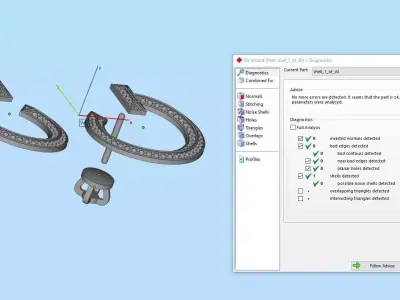Brand Tiffany Earrings Jewelry Gold 3D print model