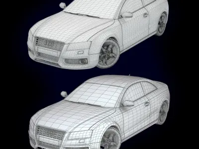 Audi A5 3D model