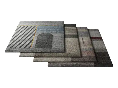 Rug Set 14 3D model