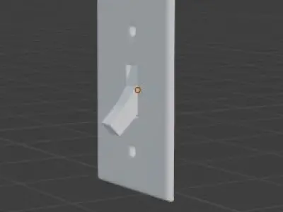 Light Switch Free low-poly 3D model