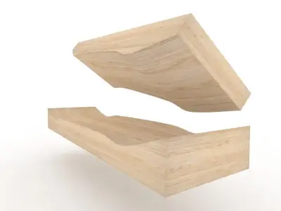 Cruiser Skateboard mold- Ready to be milled 3D model