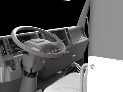 ISUZU DECA-GXZ360 INTERIOR 3D model