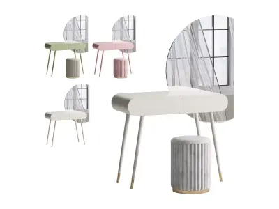 Coiffeuse Anvi 3D model