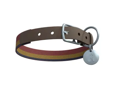 dog collar 3D model
