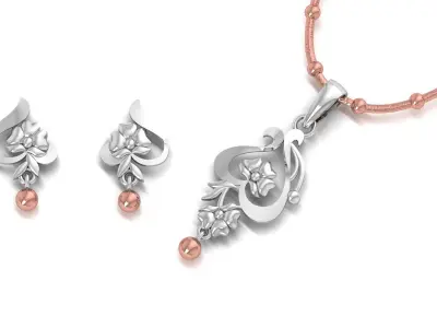 Pendant Necklace  3D print model purchase