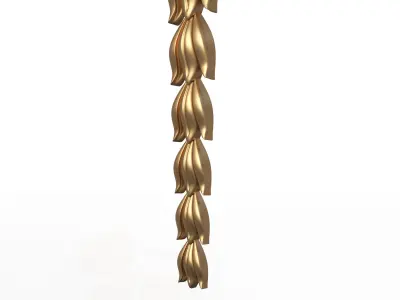 Vertical Onlay Low-poly 3D model