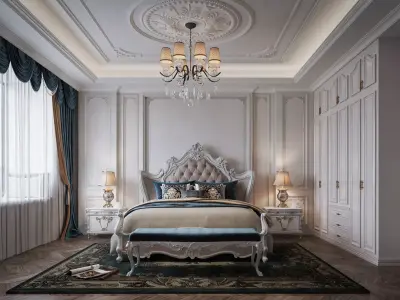  Bedroom interior 35 3D model
