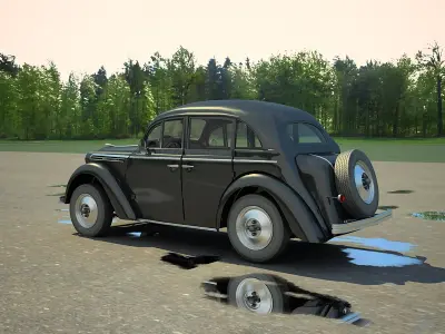 Opel Kadett k38 3D model