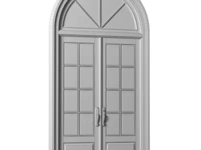 Arc Classic Entrance Doors 3D model