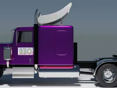 Kenworth peterbilt 3D model