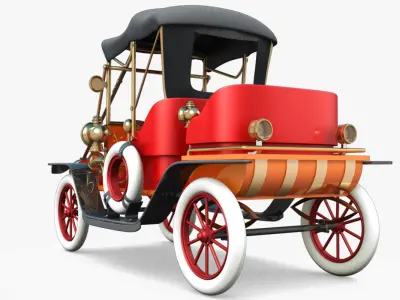 antique car 3D model