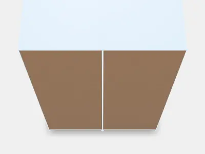 PAX 2 wardrobe frames 8 Low-poly 3D model