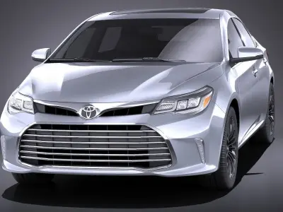 Toyota Avalon 2018 VRAY 3D model