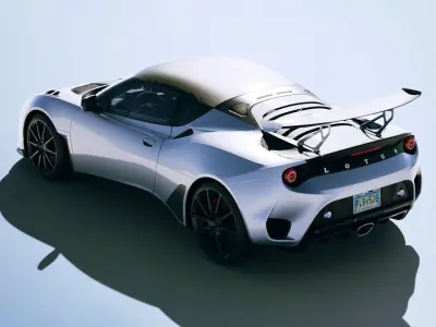 Lotus Evora GT430 2018 Low-poly 3D model