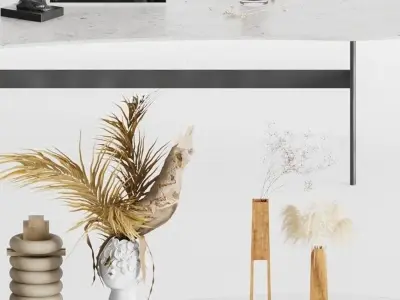 coffee table Modern 3D model