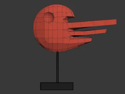 Sculpture Wing Pegasus P 3D print model