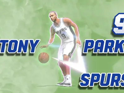 Tony Parker San Antonio Spurs 3D model