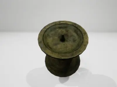 CandLestick UE4 Free low-poly 3D model