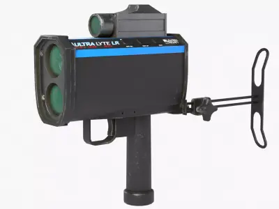 Laser Speed Gun 3D model
