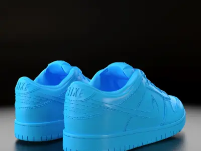 Nike Dunk Low  3D print model