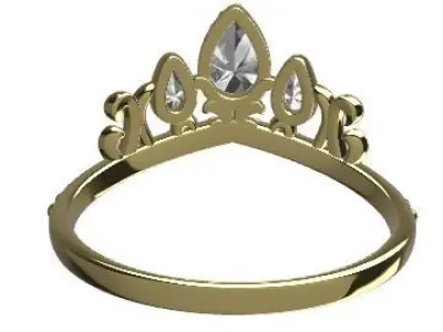 Corona estilo Rapunzel 3D print model