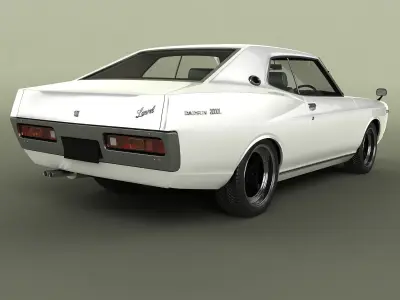 Nissan Laurel C130 Coupe 3D model