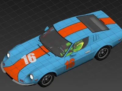 PUMA GTE 1970 3D MODEL 3D model