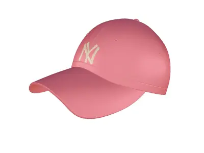 Women Cap Low-poly 3D model