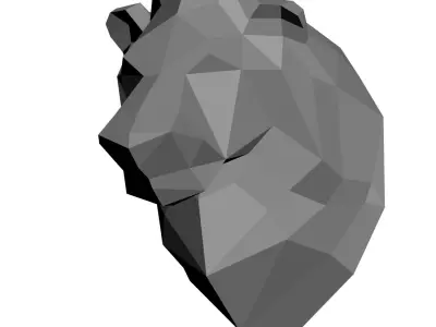 Animal models low-poly 3D print model