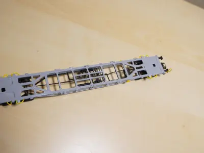 Pre Supported H0 1-87 scale Sgnss 60 container car 3D print model