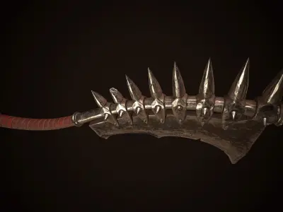 Hell Cleaver Low-poly 3D model