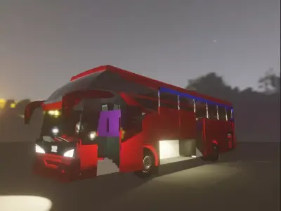 SR 2 XHD PRIME Luxury Bus 3D model