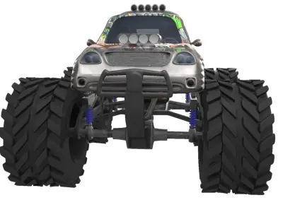Monster Truck 3D model