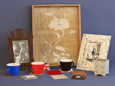 Decoration by ZARA HOME 3D model