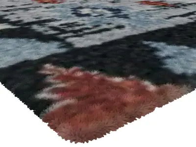 Rug Set 1370 3D model