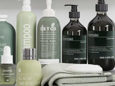 Bathroom Accessories 31 3D model