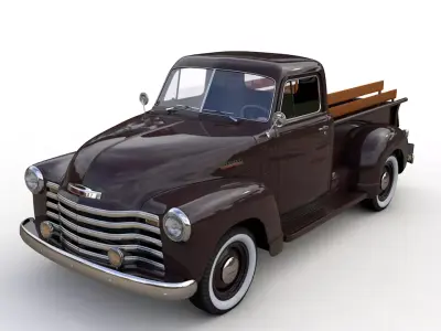 CHEVY 3100 PICKUP 1951 3D model
