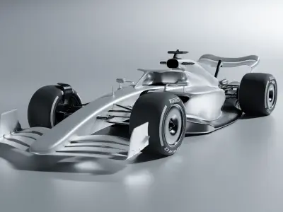 Formula 1 Cars 3D model
