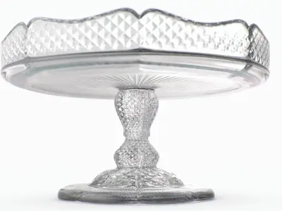 Fancy Crystal Bowl 3D model