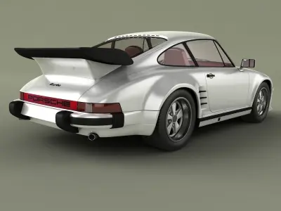 Porsche 911 Slantnose 3D model