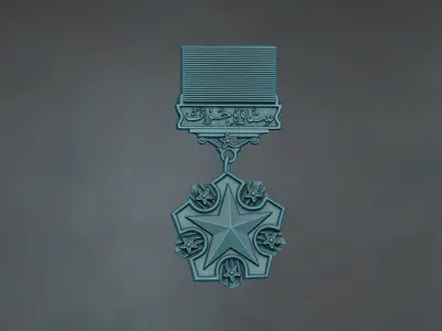 Sitara A Jurat Relief  3D print model