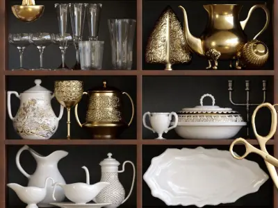 Trivia for the kitchen 6 3D model