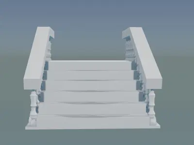 Modern Staircase Design 3D print model