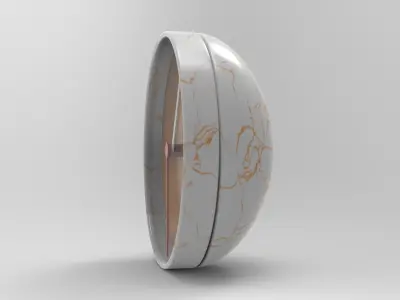 Khug Clock Low-poly 3D model